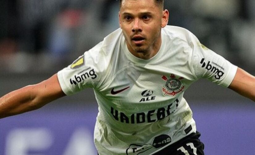 Ángel Romero, autor do golaço que deu a vitória ao Corinthians