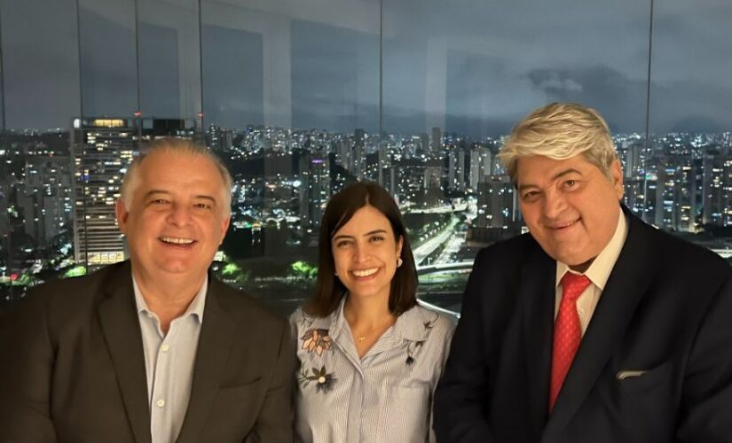 Márcio França, Tabata Amaral e Datena