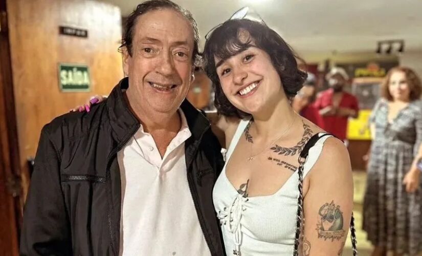 Marcos Oliveira e Martina Oliveira