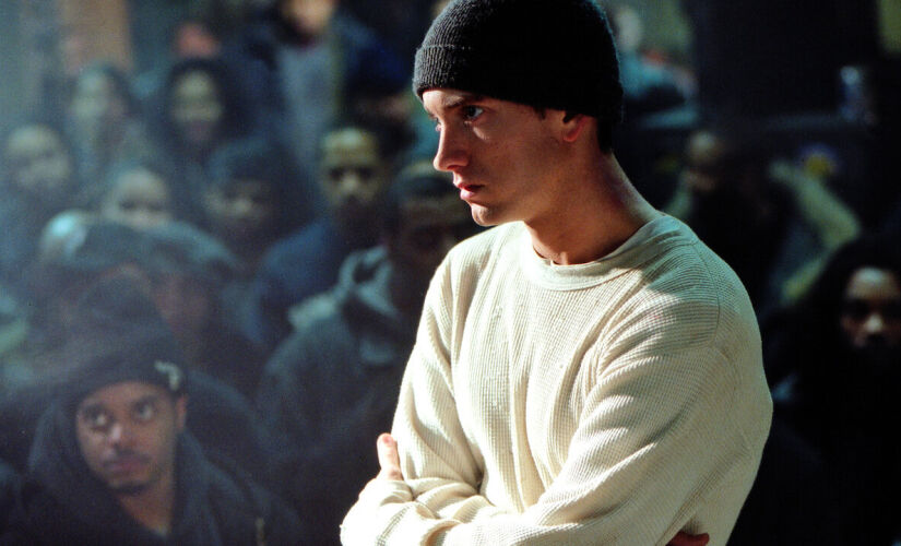 Eminem em cena de '8 Mile - Rua das ilusões'