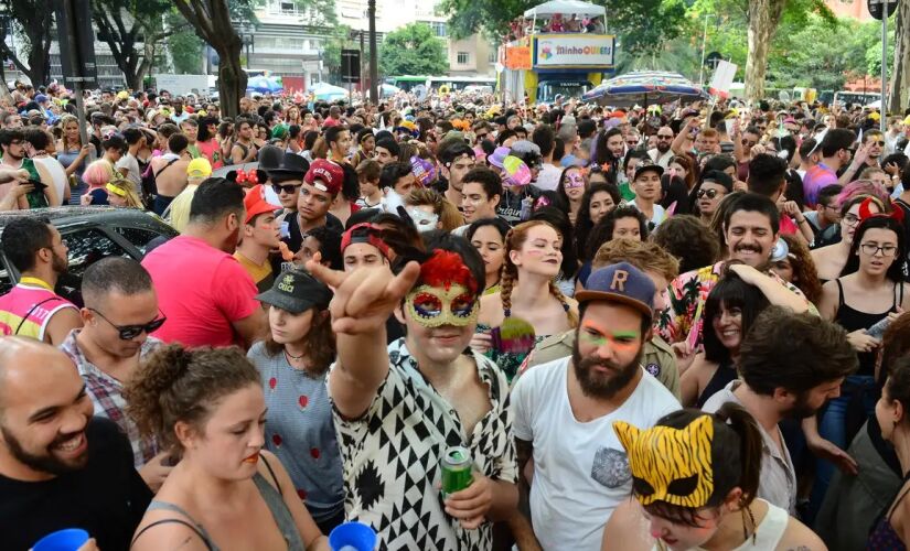 Bloco de Carnaval em São Paulo