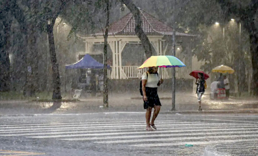 A capital paulista inicia o mês de março com chuvas fortes e altas temperaturas