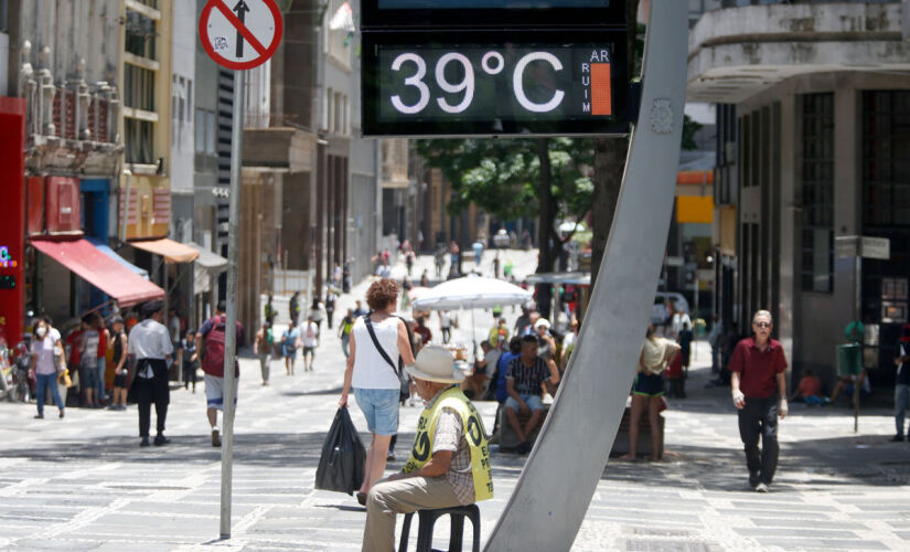 Clima de calor em São Paulo