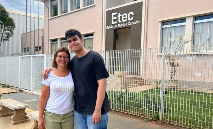 O jovem de Matão alcançou a segunda colocação na classificação geral do curso