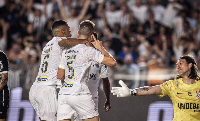 O Santos voltou a vencer o Corinthians após quatro jogos —três deles sendo na Vila