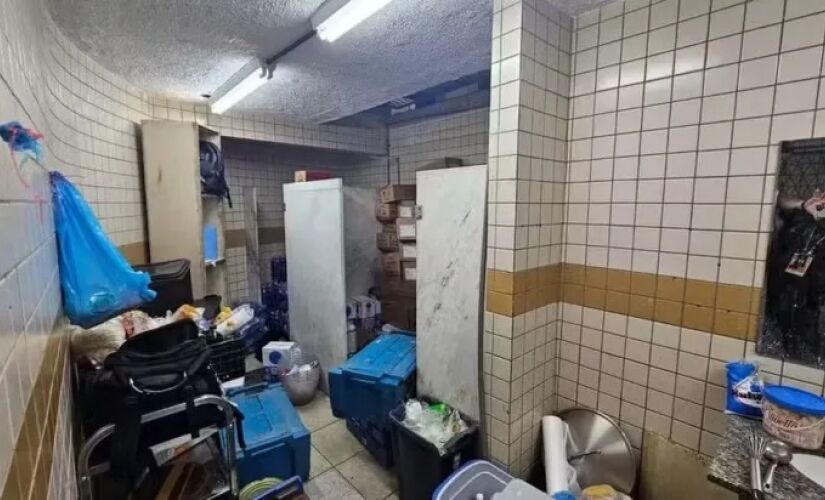 A cozinha improvisada foi fechada em operação conjunta com o Ministério Público Estadual e agentes do Instituto Municipal de Vigilância Sanitária
