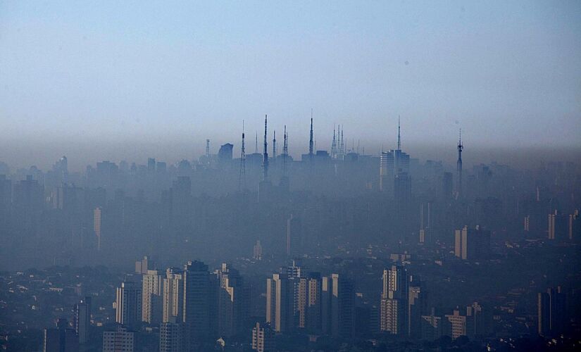 Poluição do ar na cidade de São Paulo registra alta 