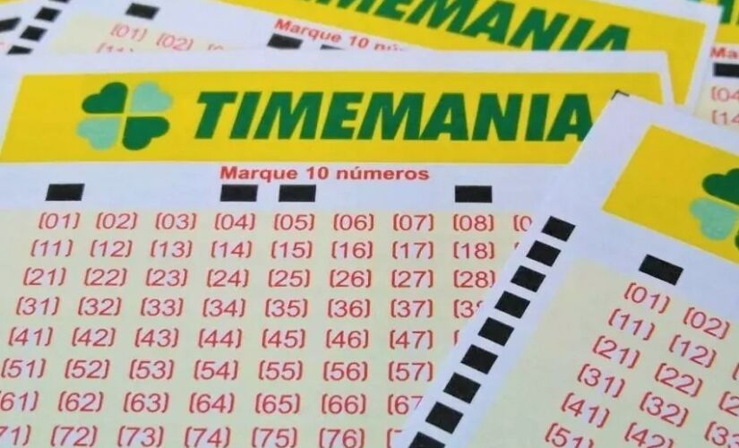 O valor do Timemania é de R$ 2.000.000,00