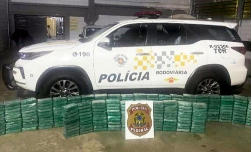 Homem é preso com mais de 300 quilos de cocaína no interior de SP