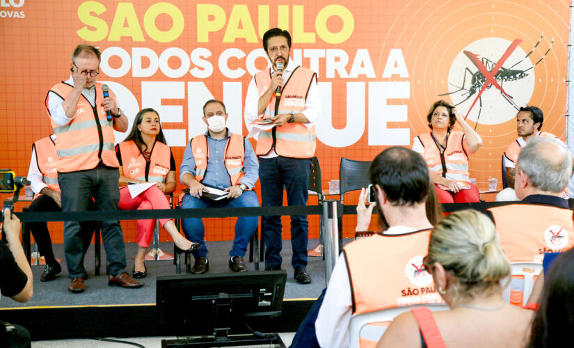 Na manhã desta quarta-feira (13) o prefeito de São Paulo, Ricardo Nunes (MDB) afirmou, em entrevista a jornalistas, novas medidas contra à dengue na capital paulista