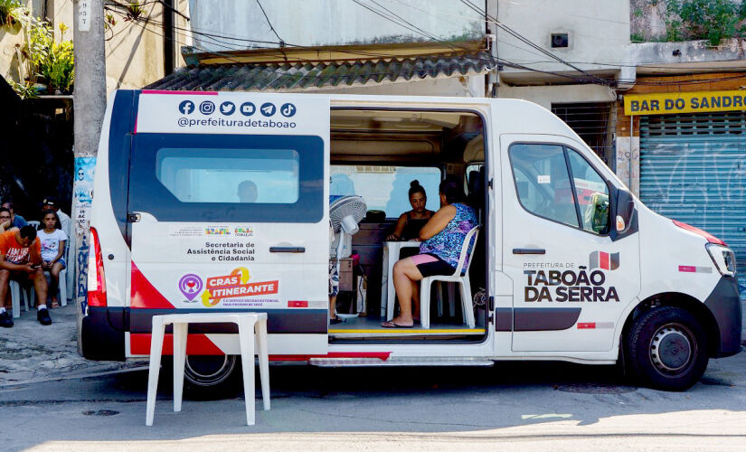 Vila Iasi de Taboão da Serra recebe CRAS Itinerante