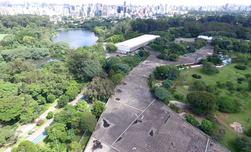 Início da reforma da Marquise do Parque Ibirapuera, na zona sul da Capital 