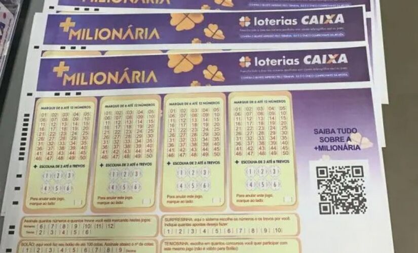 O prêmio da Milionária é de R$ 230.000.000,00