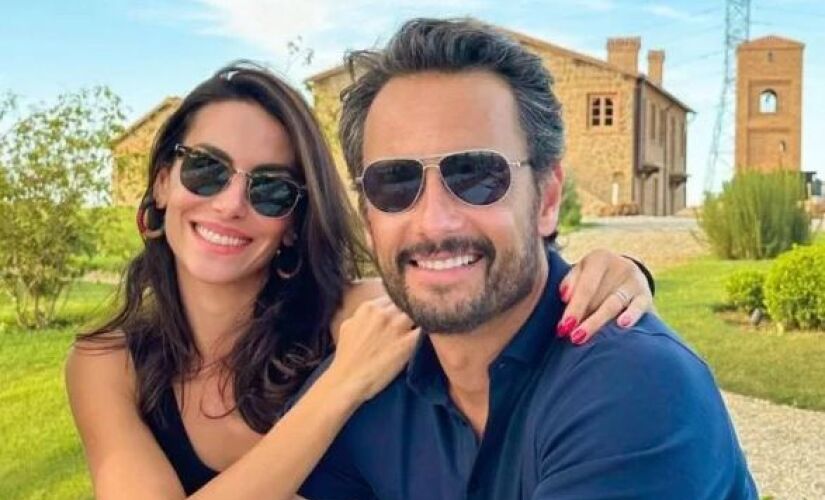 Mel Fronckowiak e Rodrigo Santoro
