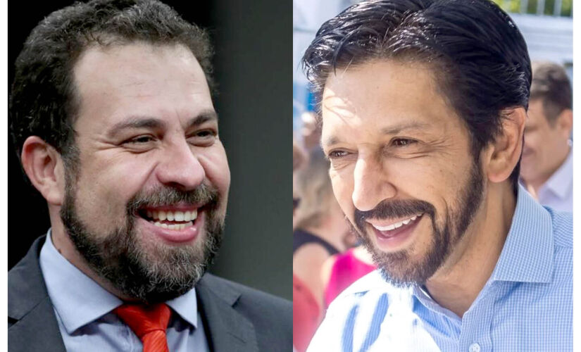 Guilherme Boulos e Ricardo Nunes são pré-candidatos à Prefeitura de SP