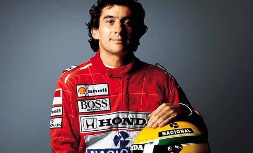 Ayrton Senna venceu três vezes o campeonato mundial de Fórmula 1