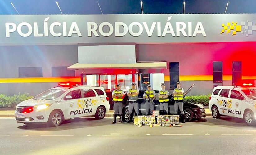 Homem é preso com 186kg de maconha no interior de SP