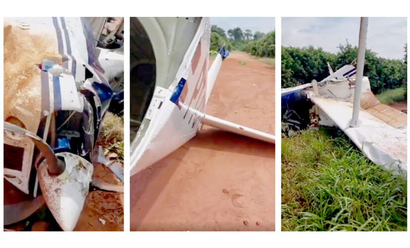 FAB intercepta avião com meia tonelada de drogas no interior de SP