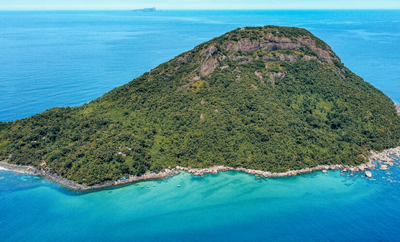 Ilha Montão do Trigo, em São Sebastião