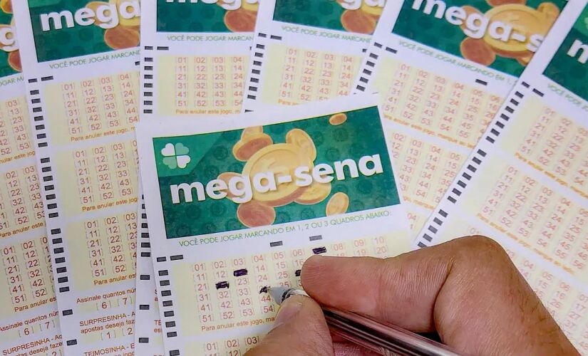 O prêmio da Mega-sena é de R$ 47.000.000,00