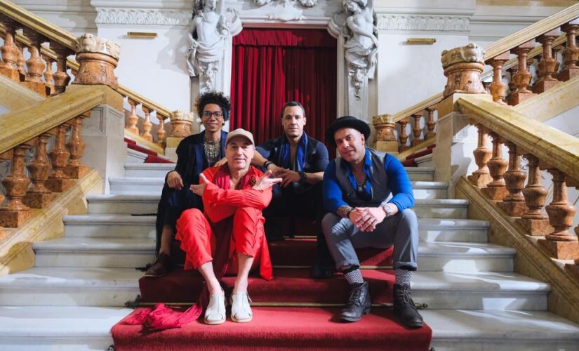 Banda MENSANA grava com Zeca Baleiro
