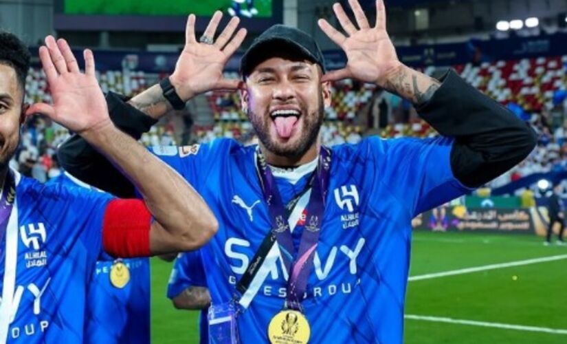 Neymar atualmente está no Al-Hilal, da Arábia Saudita