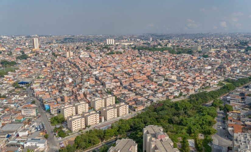 Vista aérea de Taboão da Serra   