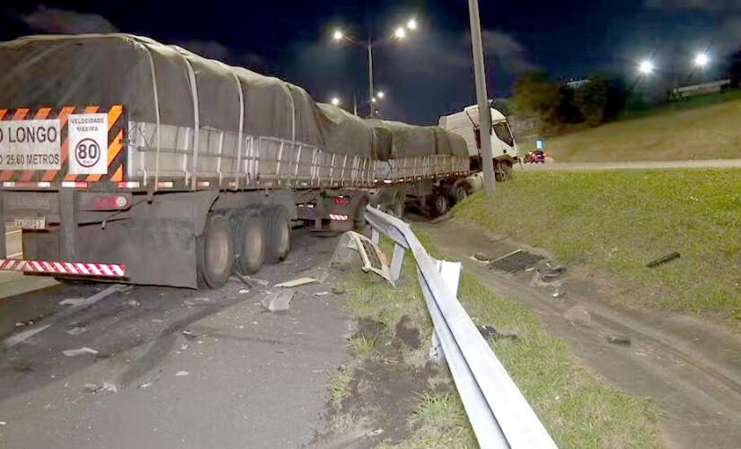 Motorista de caminhão morre atropelado na Rodovia Anchieta