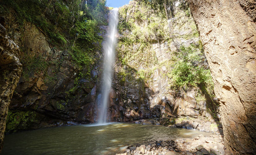 Cachoeira da Marta, em Botucatu