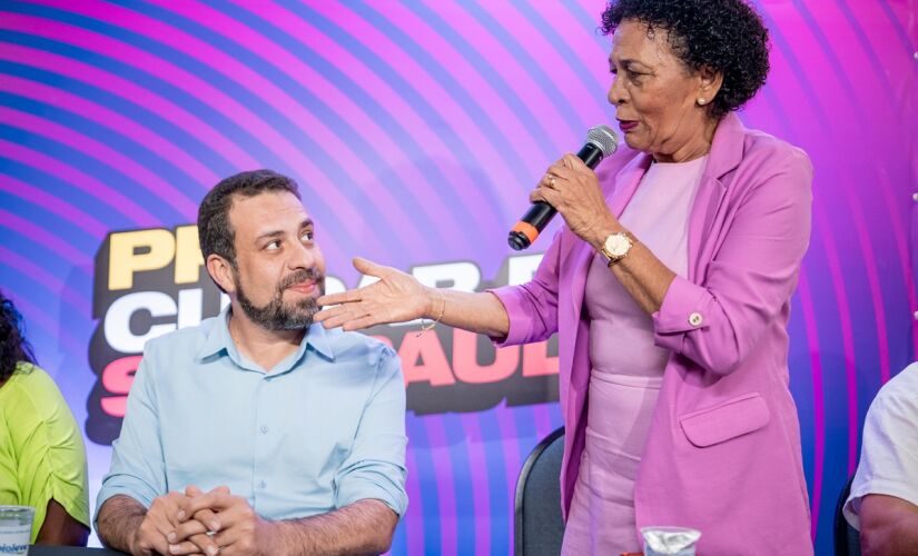 Guilherme Boulos e Suêd Haidar Nogueira, presidente do PMB