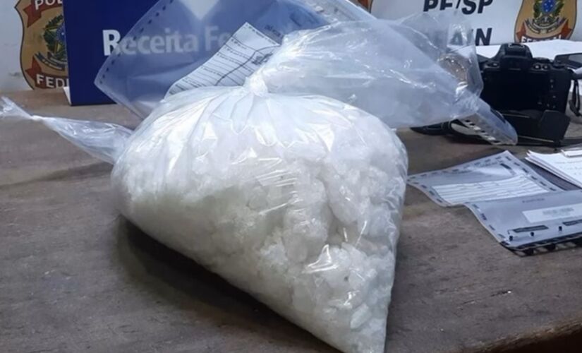 Exame confirmou que droga encontrada com mexicano no Aeroporto de Guarulhos é metanfetamina