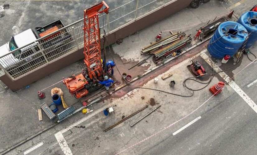 Sondagens de solo para obras de construção do Metrô de Taboão da Serra já começaram