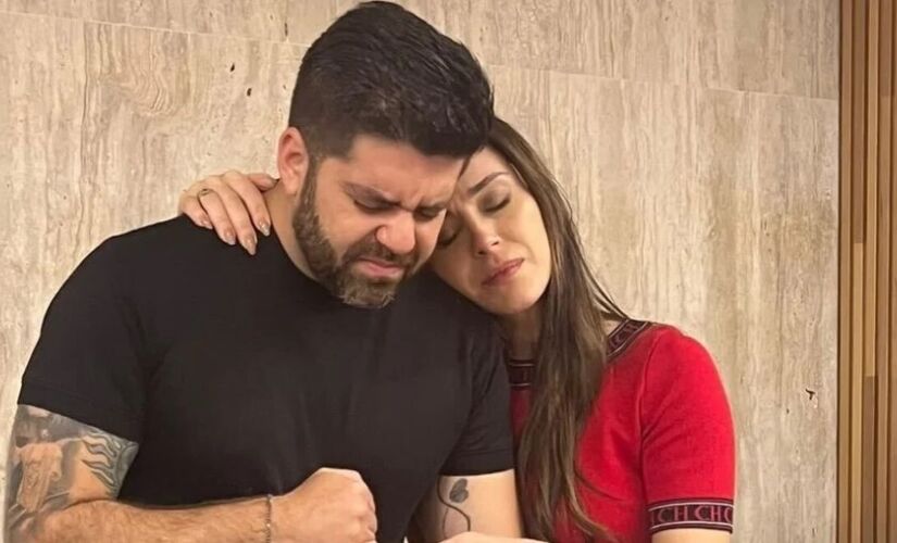 Em meio ao luto que o casal enfrenta, Nadja Haddad, de 43 anos, se declarou ao marido