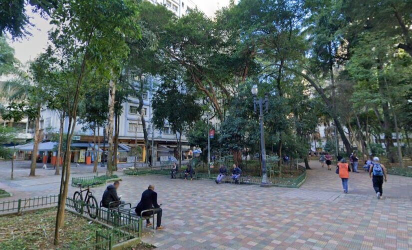 Praça Dom José Gaspar, no centro da Capital