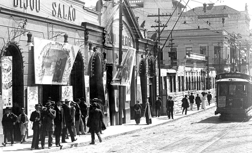 Theatre Bijou foi o primeiro cinema da cidade de São Paulo idealizado por Francisco Serrador 