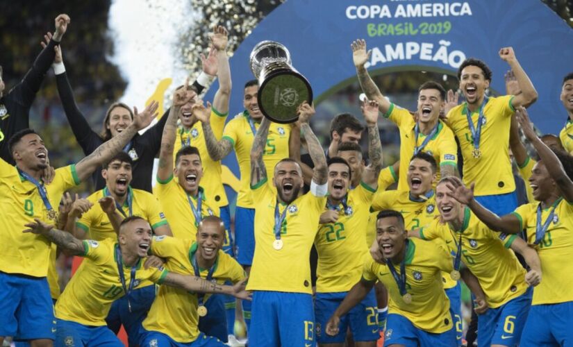 Brasil foi campeão da Copa América de 2019