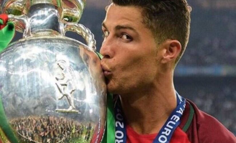 Cristiano Ronaldo foi campeão da Eurocopa em 2016