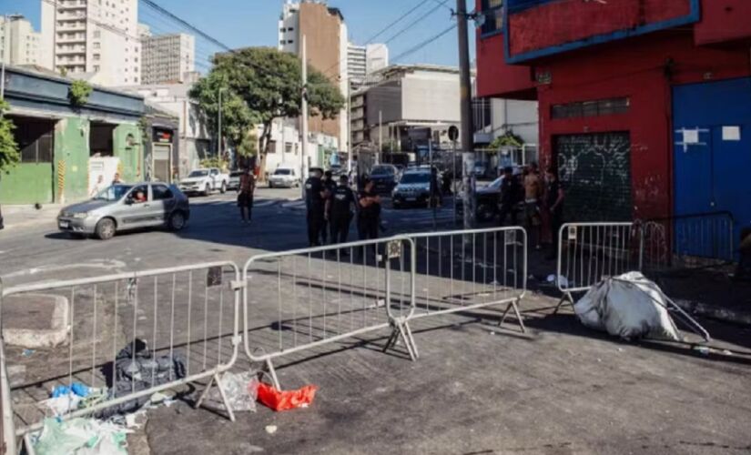 Grades na Cracolândia