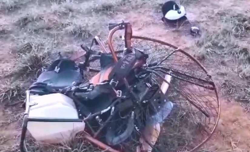 Edson Valgrande de 44 anos que morreu após a  queda de um paramotor