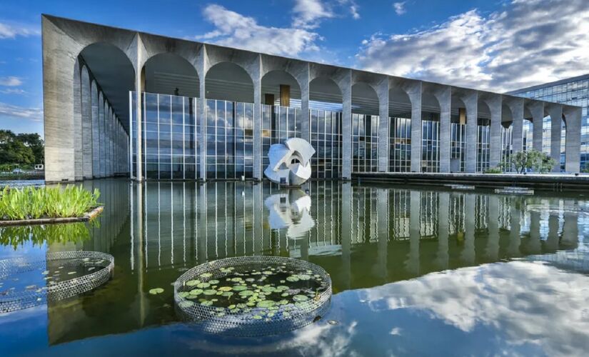 Palácio do Itamaraty, localizado em Brasília, local de atuação dos aprovados