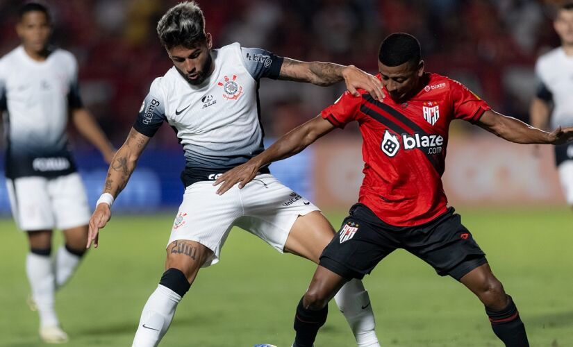 Yuri Alberto marcou duas vezes, mas Cacá, contra, e Shaylon, igualaram o marcador.