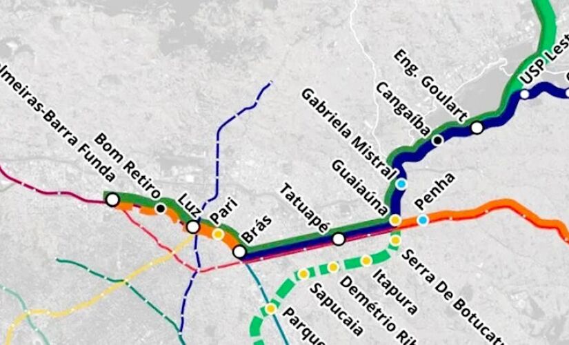 Bairro do Bom Retiro pode ganhar estação de trem entre a Luz e Palmeiras-Barra Funda