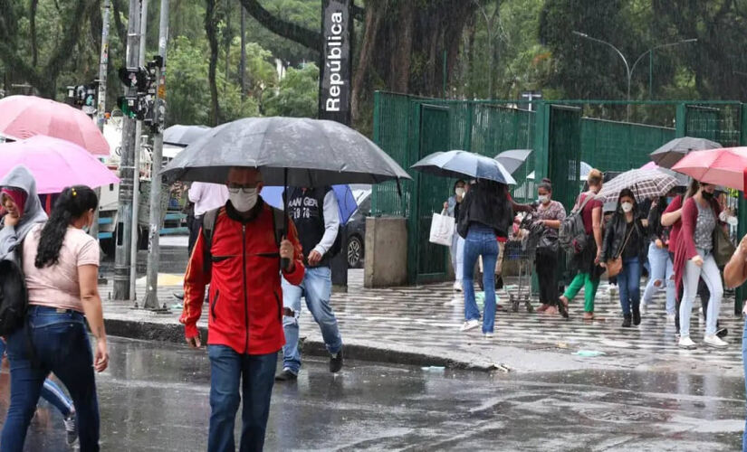 Frente fria deve chegar na quarta-feira 