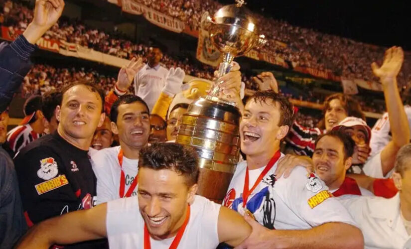 São Paulo venceu a Libertadores pela última vez em 2005