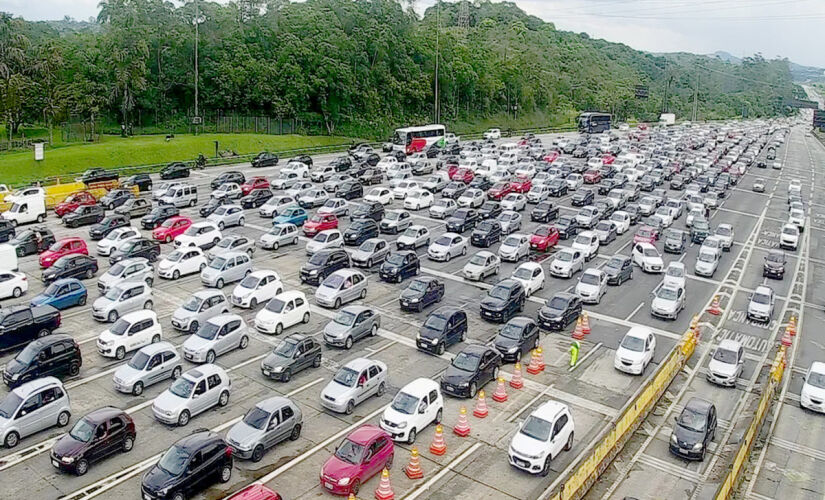 Sistema Anchieta-Imigrantes apresenta lentidão em retorno para a Capital (foto ilustrativa)