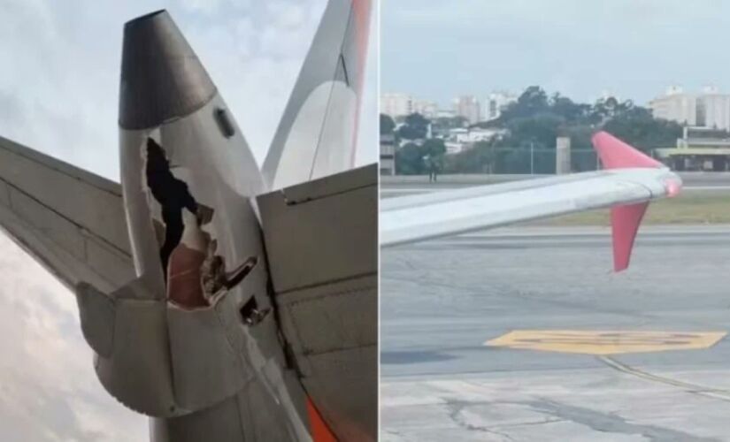 Aviões se chocaram na tarde desta segunda (29)