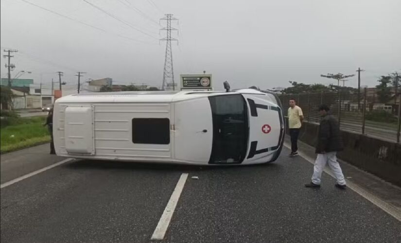 Pista precisou ficar interditada para o atendimento