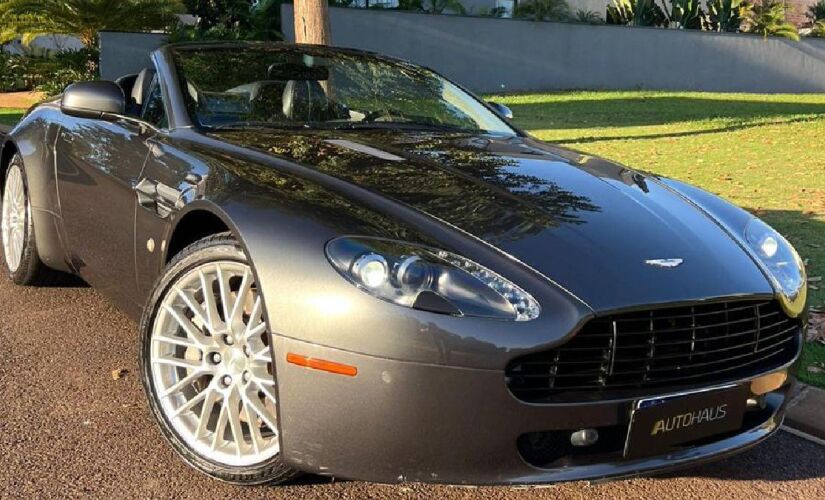 Aston Martin Vantage 2010 estará presente em leilão no interior de São Paulo