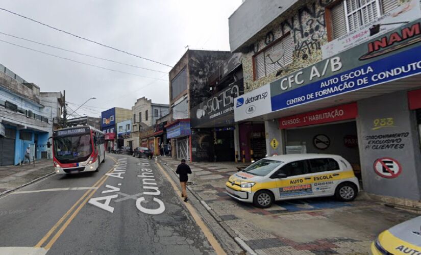 Avenida Antônio Sílvio Cunha Bueno, em Diadema, onde aconteceu o acidente