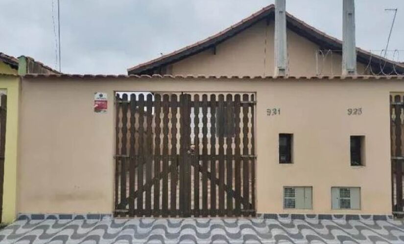 Casa em Mongaguá disponível no leilão